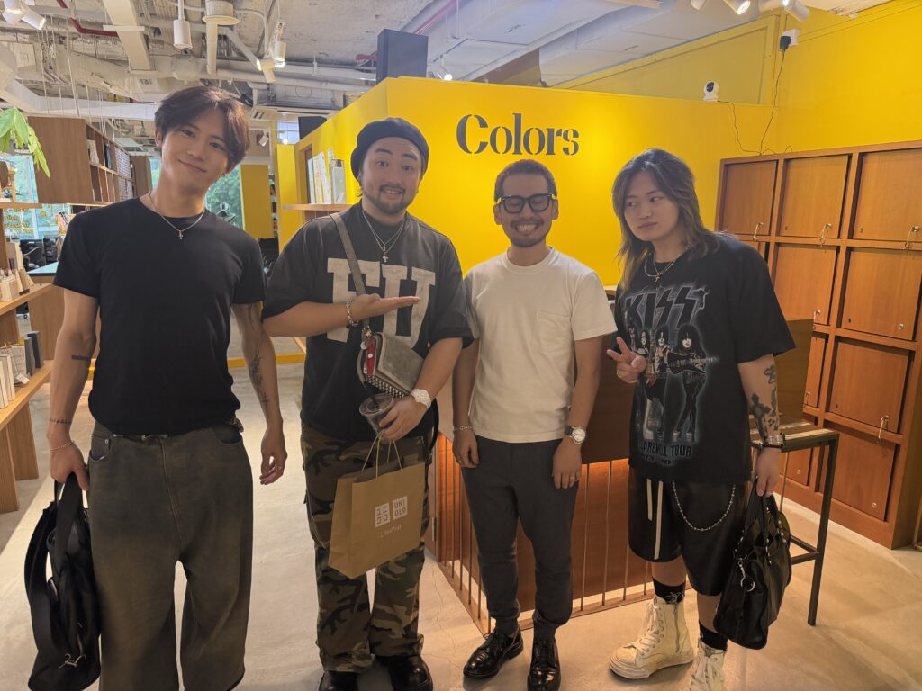 【Japanese Hairstylists Visit – Dean Group (Nagoya) x Colors Japanese Hair Salon Singapore】 1 Japanese hairstylists visit at Colors Japanese Hair Salon Singapore near Clarke Quay MRT and Chinatown – Dean Group Nagoya salon tour and professional technique exchange.