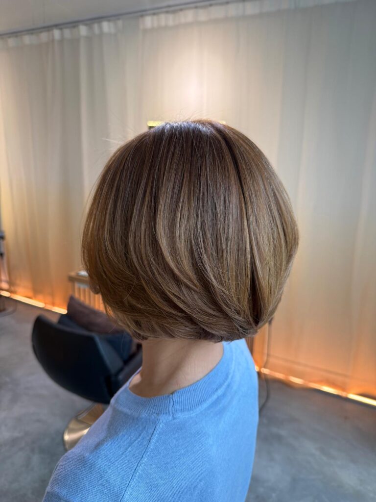 organic color grey coverage bob singapore scalp friendly japanese hair salon