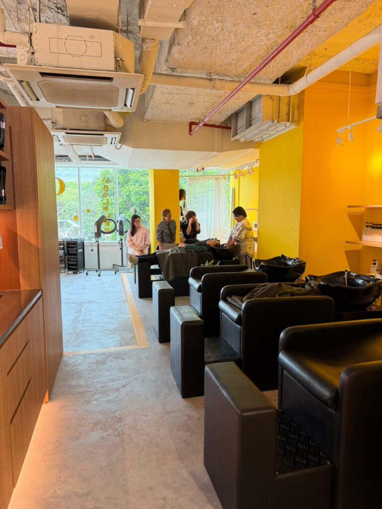salon training singapore shampoo skills education japanese hair salon team development