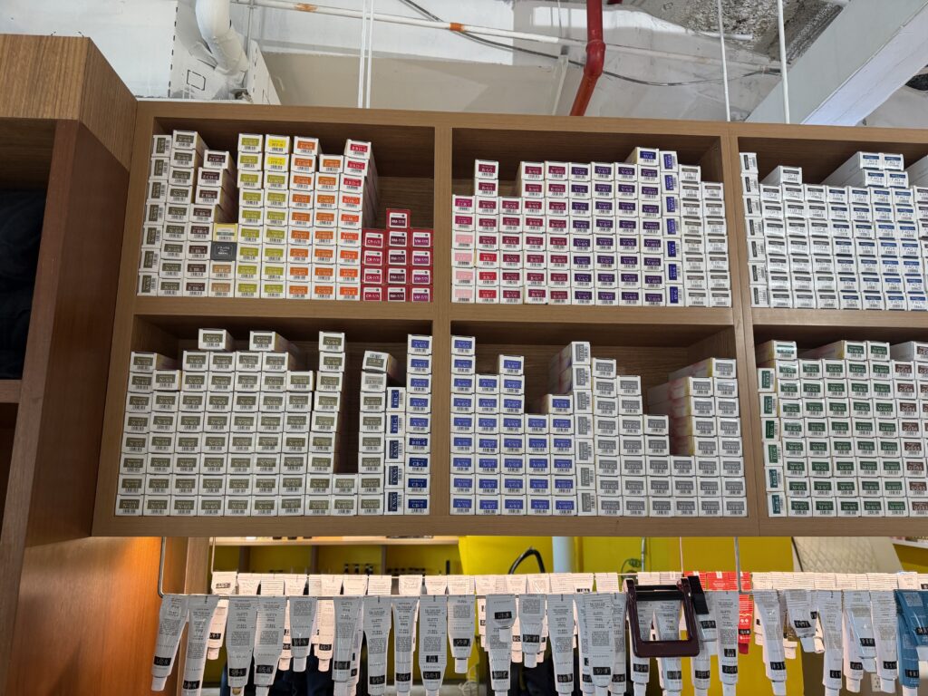 Hoyu Pro Master professional hair color system for grey blending at Japanese hair salon in Singapore