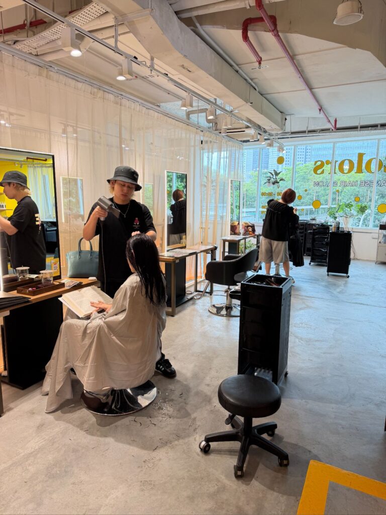 teamwork hair salon Singapore Japanese hair salon Clarke Quay Chinatown Havelock Road professional haircut color service Satsuki Ritsuki